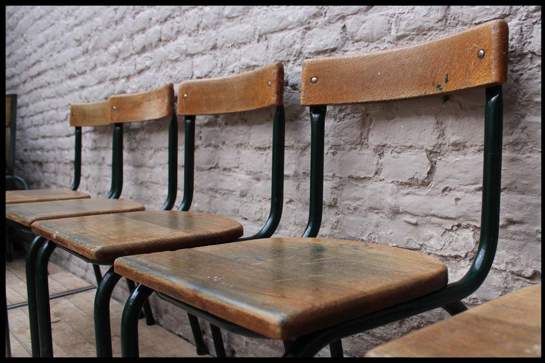 Nachtvlek inleveren Goedkeuring Tubax School stoelen